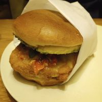 Vegan Chicken Parm sandwich #Veganuary at Next Level Veggie Grill - Downtown in Seattle