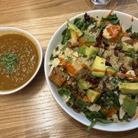 Lentil Soup and   at Veggie Grill by Next Level - Downtown in Seattle