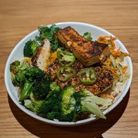Far East Thai Bowl w/ Tofu at Veggie Grill by Next Level - Downtown in Seattle