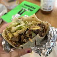 steak asada burrito   at Veggie Grill by Next Level - Downtown in Seattle