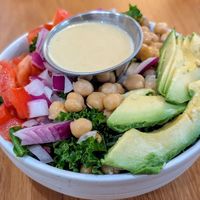 Small avocado bacon Cobb salad at Next Level Veggie Grill - Downtown in Seattle