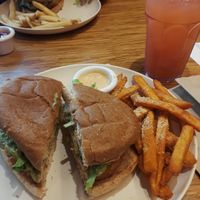 favorite Santa fe chickin sandwich  at Next Level Veggie Grill - Downtown in Seattle