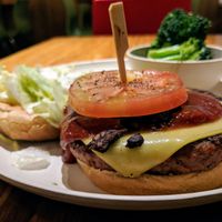 Steakhouse Burger at Next Level Veggie Grill - Downtown in Seattle