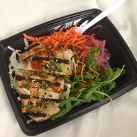 To-go container at Veggie Grill by Next Level - Downtown in Seattle