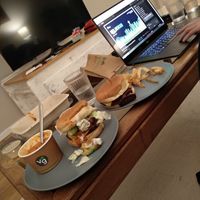 Takeaway steakhouse with avocado and plain steakhouse at Next Level Veggie Grill - Downtown in Seattle
