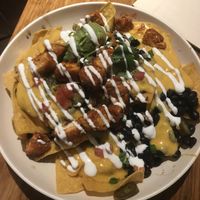 Nachos 🤤 at Next Level Veggie Grill - Downtown in Seattle