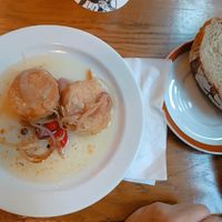 Pickled "cheese" at Výčap u Ernőho in Bratislava