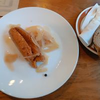 Pickled "sausage" at Výčap u Ernőho in Bratislava