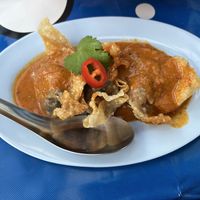 Crispy dumplings  at muan in South West London