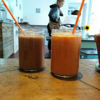 smoothies at FreundSaft in Freiburg
