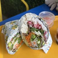 customizable poke burrito   at Pacific Counter  in Tampa