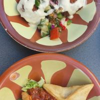 2 warme mezzes at Baalbeck in Amboise