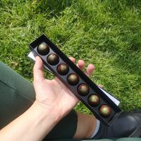 pecan vanilla  at Madaq Chocolatier in Maastricht