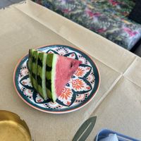 Watermelon  at LuLu Cafe Saranda in Sarande