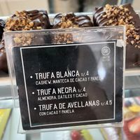 Trufas  at Raw Cafe in Lima