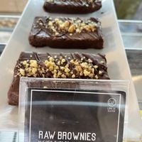 Brownies  at Raw Cafe in Lima