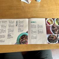 So many yummy choices  at Raw Cafe in Lima