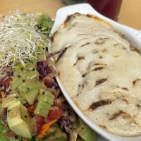 gratin de papas  at Raw Cafe in Lima