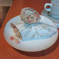 Falafel wrap at Raw Cafe in Lima