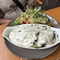 Gratin de papas   at Raw Cafe in Lima