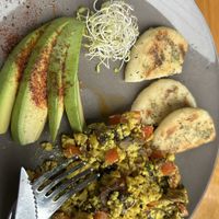 Tofu scramblee  at Raw Cafe in Lima