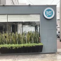 Side of restaurant  at Raw Cafe in Lima