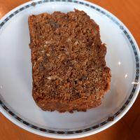 Carrot cake 🥕 at Raw Cafe in Lima