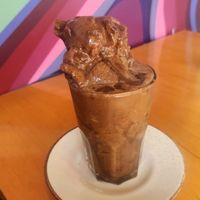 Mocha Frappe at Raw Cafe in Lima