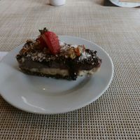 Cheesecake at Raw Cafe in Lima