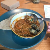 Delicious Dahl masala  at Raw Cafe in Lima