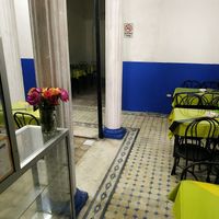 Inside at El Vegetariano in Quito