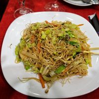 Rice noodles with veggies. at Restaurante Origami Asiatico in Aveiro