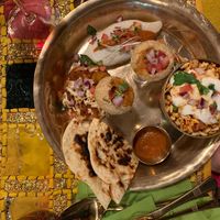 Vegan starter   at The Laughing Yak in East London