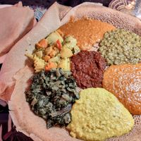 2 persons plate 30 euro at Ristorante Africa in Milan