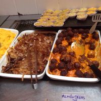 lots of choice at Tempeh in Rio De Janeiro