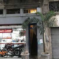 Staircase entrance to Tempeh Restaurant. at Tempeh in Rio De Janeiro