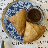 Samosa   at Chaska in Carpi