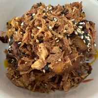 Crispy shrimp - they’re in there  at OnlyPans - XMarket in Chicago