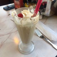 Mocha cold brew - oh yesssss  at Silver Diner in Springfield