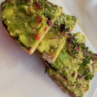 Avocado toast at Silver Diner in Springfield