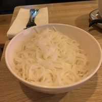 Side of noodles at My Vegan Gold in Los Angeles