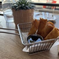 Spring rolls 😋  at My Vegan Gold in Los Angeles