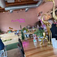 Casual place but great decor   at My Vegan Gold in Los Angeles