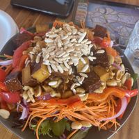 Peanut salad with tofu  at My Vegan Gold in Los Angeles