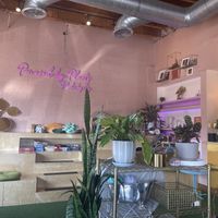 Restaurant interior  at My Vegan Gold in Los Angeles