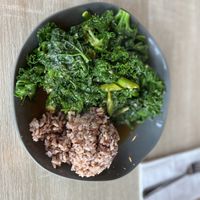 Tastes better than it looks. Hearty and fresh!  at My Vegan Gold in Los Angeles