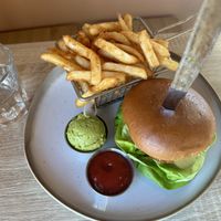 Burger   at My Vegan Gold in Los Angeles