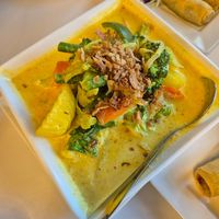 Yellow curry at Thai Douglas in Port Douglas
