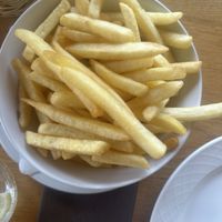 Perfect fries!   at Gostilna Pri Hrvatu in Bohinj