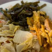   at Nong Na Vegetarian Somtum in Chiang Mai